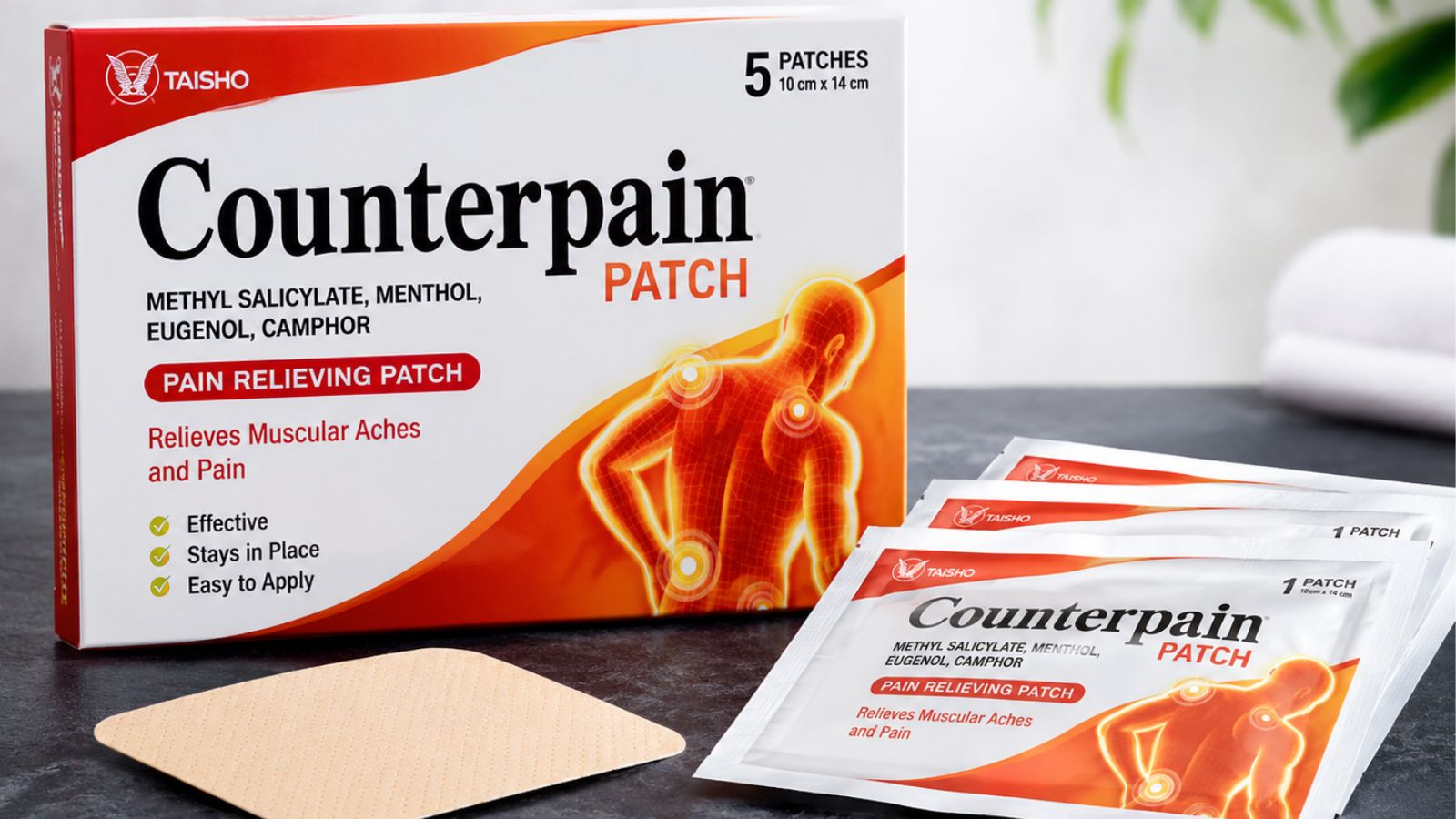 Counterpain Patch - koyo untuk sakit pinggang