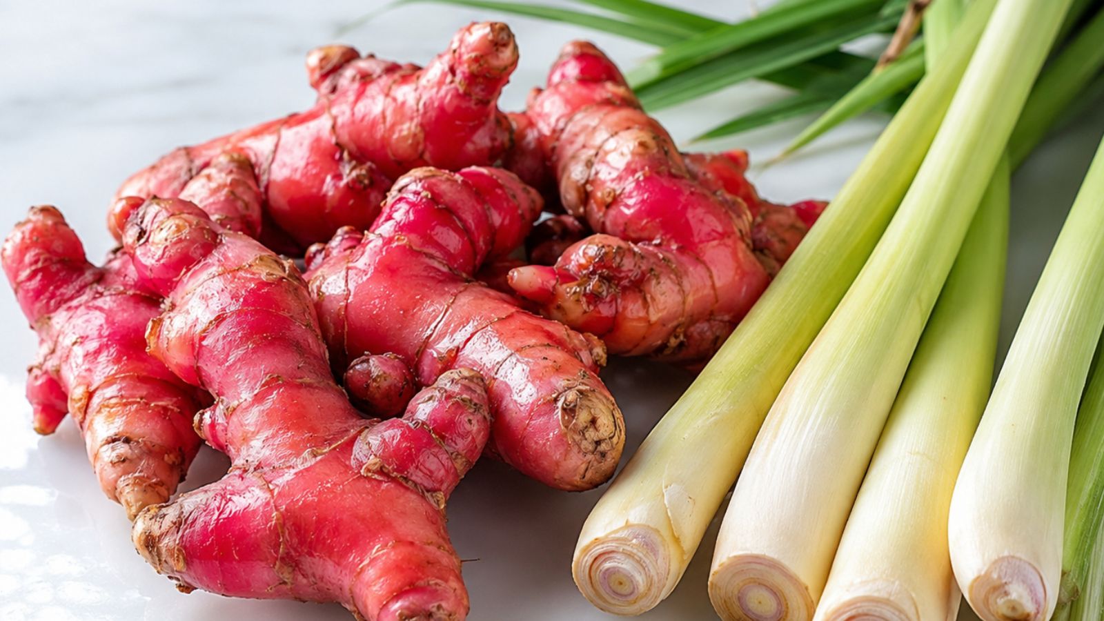 Jahe merah dan sereh - ramuan herbal untuk sakit pinggang