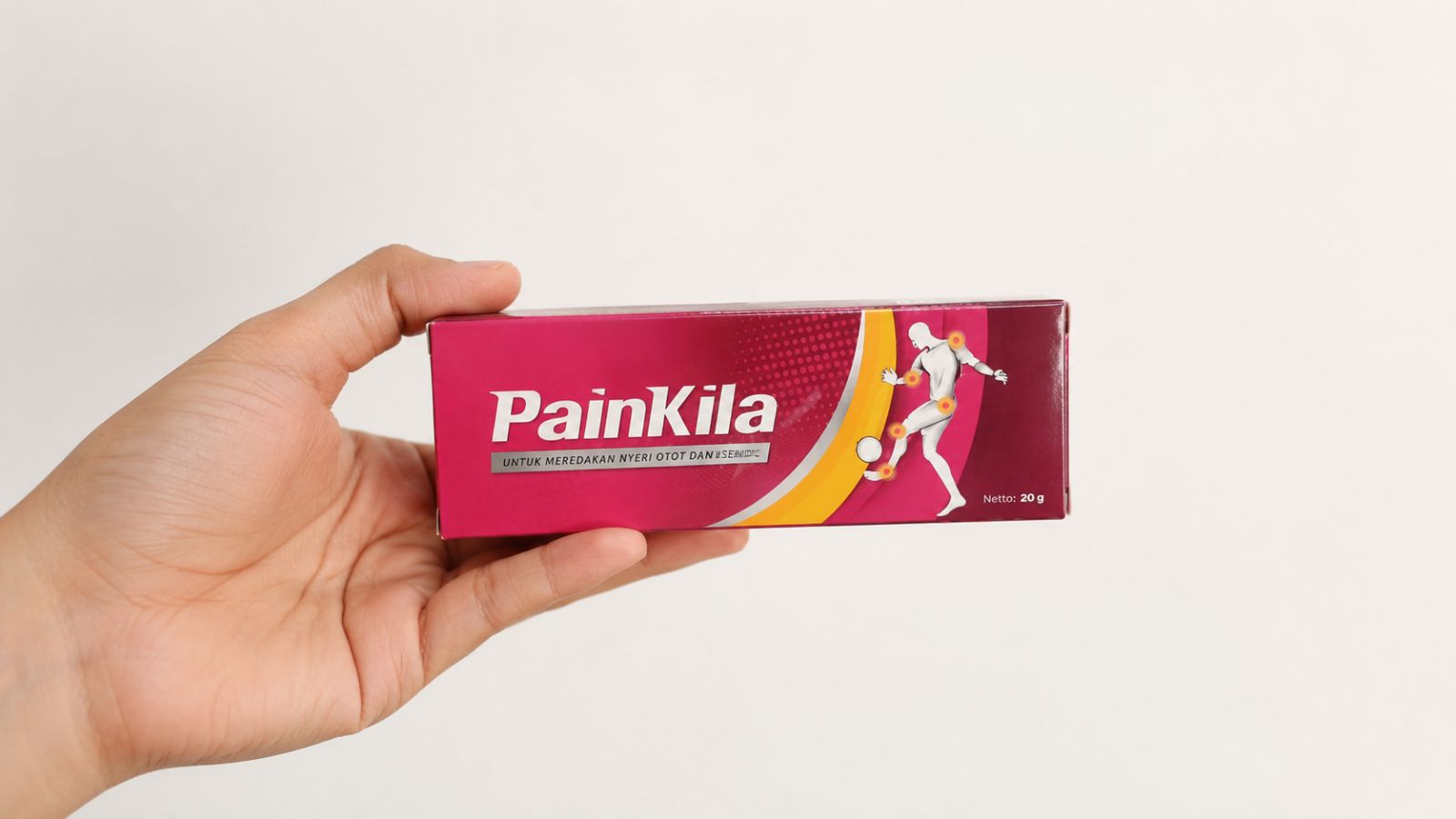 Painkila Cream untuk nyeri otot dan sakit pinggang ringan