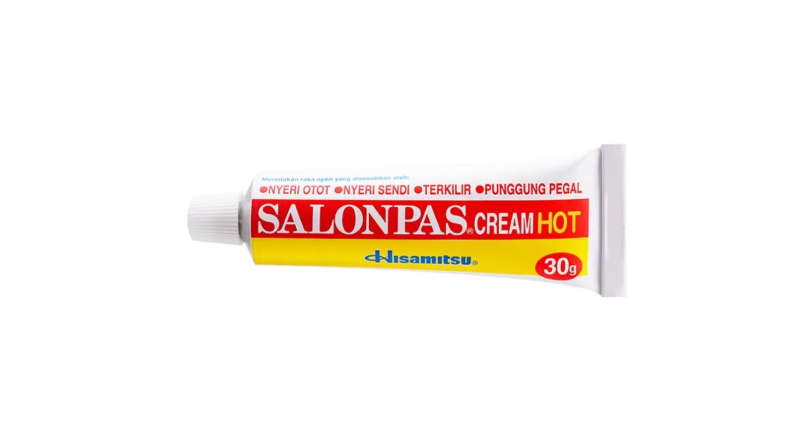 Salonpas Cream HOT untuk pegal dan pinggang kaku